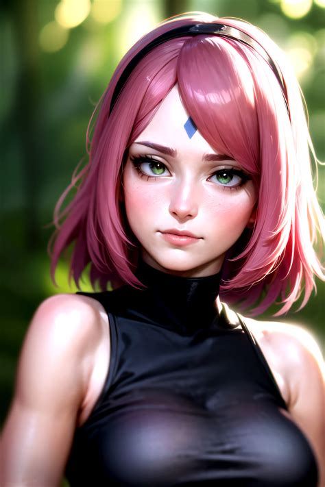 The hottie Sakura by AI.